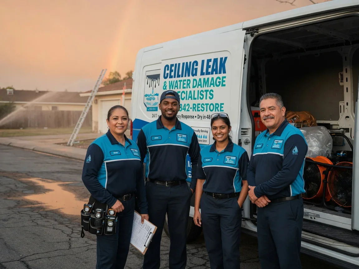 Ceiling Leak Cleanup company in Gaysville, VT