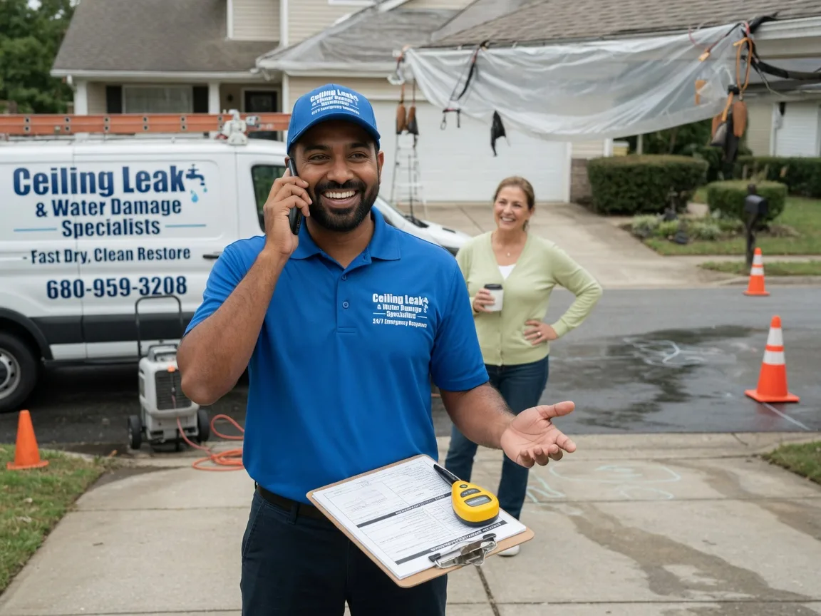 Ceiling Leak Cleanup Gaysville, VT FAQs